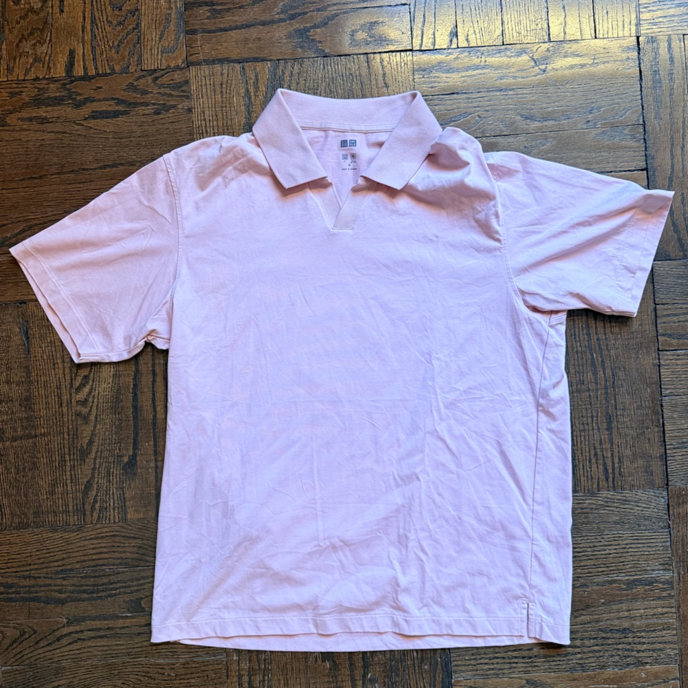 Uniqlo Soft Pink Collared Shirt